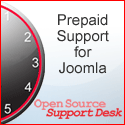 Prepaid support for Joomla