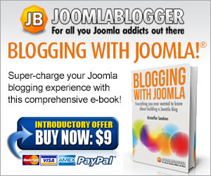 Blogging with Joomla ebook