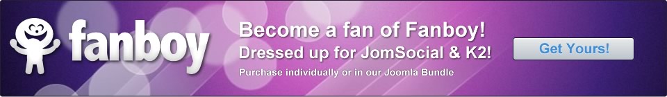 Fanboy template for K2 and JomSocial