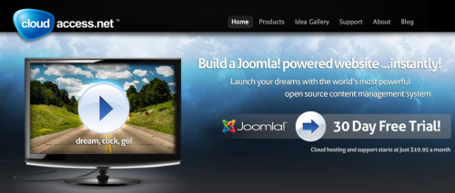 Cloud Access - free Joomla demo site