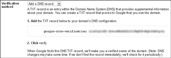 google-webmaster-tools-dns-record-verify