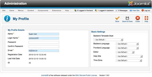 joomla-1-6-rc1-profile