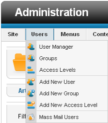 joomla-1-6-acl-menu