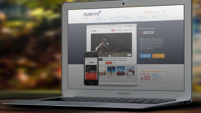 Nuevvo relaunches as Joomla template club