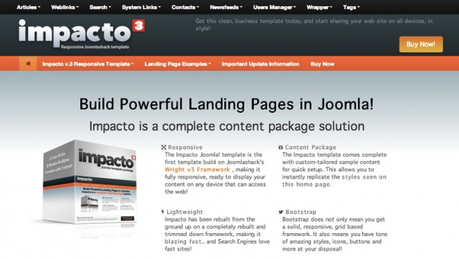 Joomla business templates, October 2013