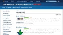 How to find extensions for Joomla 1.5